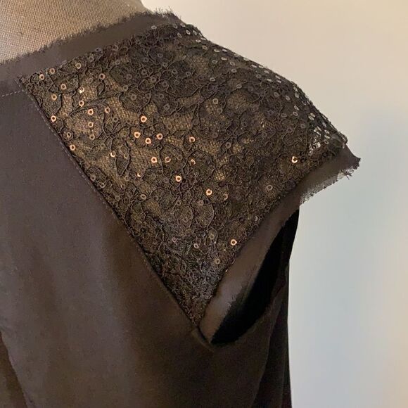 Sparkly Silk Shift Dress  - Picture 5 of 8